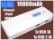 Ładowarka POWER BANK LCD 10000mAh 2xUSB 1A/2.1A