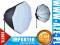 LAMPA światła ciągłego na 4 żar+ softbox octo 70cm