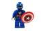 Custom Lego Minifig - America with Shield
