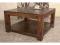 Stolik kawowy 80x80 Madras Brown MANDALLIN