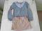 Spódnica i blueczkka 6-7 lat stan bdb