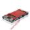 ETUI CRKT iNoxCase 360 iPhone 4 4S red/silver .GLS