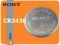 `1 bateria Sony Litowa DL2430 CR 2430 Lithium