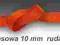 ~FUKSIK~ tasiemka wstążka 10mm rypsowa ruda 2m