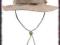 KAPELUSZ Boonie HAT US KHAKI RipStop MFH M-57cm