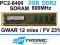 PAMIĘĆ RAM 2GB DDR2 PC2-6400 800MHz GW12mies FVAT