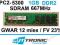 PAMIĘĆ RAM 1GB DDR2 KINGSTON 5300 667MHz GW12mieFV