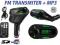 FM TRANSMITER X-LINE RDS GREEN USB MP3 PILOT LCD