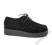 DAMSKIE BUTY CREEPERS SMITH'S czarne niskie