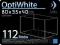 Akwarium OptiWhite 80x35x40 - 112l _____ WROCLAW