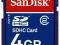Sandisk karta pamięci SDHC 4GB