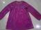 PRETTY SILLE  TUNIKA FIOLETOWA WELUR 122