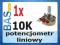 Potencjometr obrotowy 10K _ liniowy