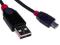 Kabel USB 2.0 A-micro B - 0.5m, Lindy (31663)