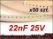 22nF _ 25V SMD 0603 _ kondensator [50szt] #C172
