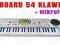 ORGANY 54 KLAWISZE KEYBOARD + MIKROFON