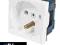 Gniazdo zasilające AC 230V MOSAIC,SIMON