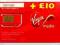 Virgin sim card - stan konta 10GBP