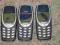 NOKIE 3310 3x na czesci lub do naprawy