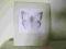 OBARAZ OBRAZEK MOTYL RECZNIE MALOWANY W ANTYRAMIE