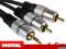 Przewód kabel JACK 3.5mm st - 2x RCA 1,5m DIGITAL