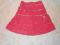 Okazja od 1zł! Spódniczka sztruksowa falbany r.92