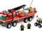 Lego city 7213 ciężarówka i ponton strażacki