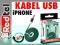 Kabel USB iPhone 3G / 3GS / 4 / 4S Czarny