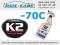 K2 Alaska Odmrażacz do szyb 700ml -70C !