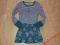 Modna Tunika Dla Córci Wiosna Rozm.122cm