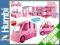 Wielki Samochód Kempingowy Kamper dla lalek Barbie