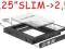 Ramka 5,25 SLIM-2,5 HDD SSD zamiast dvd w laptopie