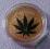 Benin 2010 100 Francs Marihuana Cannabis Sativa