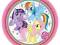 Talerzyki My Little Pony 23cm 8szt Urodziny Party