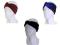 opaska- turban , welur, czarna, bordowa, niebieska
