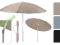 NIEMIECKI PARASOL OGRODOWY 240 cm CZARNY