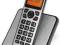 MAXCOM TELEFON MC 1550 TELEFON DECT SREBRNY