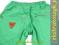 ~EKSTRA~4845A cool green *PUNK JEANS* 24zł.brutto