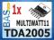 TDA2005 wzmacniacz mocy 2x10W stereo _ 1x20W mono