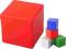 Kostka antystresowa czerwona kostki antystresowe
