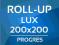 ROLL UP ROLLUP ŚCIANKA+BLOCKOUT 200x200 1440DPI !