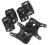 OCHRANIACZE ZINC x6CZARNE NA DESKĘ ROWER ROLKI W26
