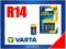 BATERIA R14 C Żywotna Alkaliczna VARTA ENERGY 0233