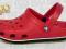 CROCS RETRO CLOG red/black R 43-44 EGO-SPORT