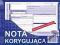 Nota  korygująca 108-3E; ZABRZE; FV