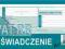 Oświadczenie VAT RR 184-8-U; ZABRZE; FV