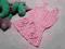 różowa tuniczka bokserka w kwiatuszki 2-3 lat 92cm