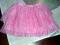 Spódniczka różowa tiulowa z brokatem r.86-92