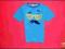 1411-17 ...BLUEZOO... T-SHIRT MOUSTACHE BLUE r.122