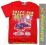 ~EKSTRA~3082 T-shirt *SPACE CAR* 6-110/116red :)))